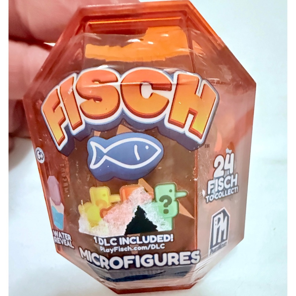 FISCH Microfigures Kids OS Orange‎ NEW Blind Box Water Reveal DLC Roblox Toy